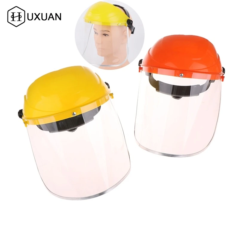 

Protective Mask Adjustable Transparent PVC Anti-Saliva Dustproof Faces Shields Screen Spare Visors Eye Protection Face Mask