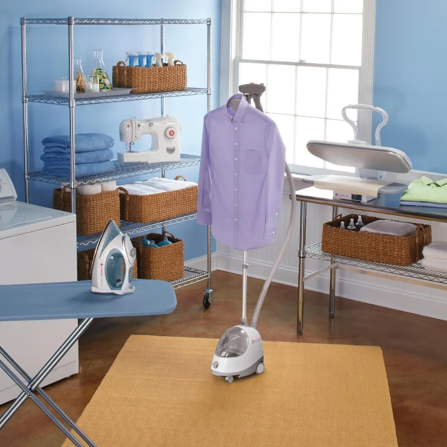 Steamworks Classic 2.0 Garment Steamer for Home and Travel Use: Powerful Steam Output Compact Design Rapid Heating Ideal for Re