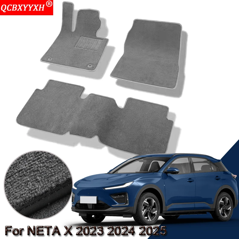 

Custom Car Floor Mat For NETA X 2023 2024 2025 Waterproof Non-Slip Floor Mats Internal Protection Carpets Rugs Auto Accessory