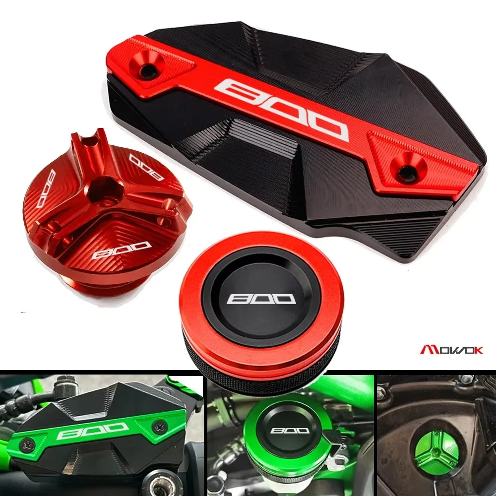 

For KAWASAKI Z800 2012-2016 2015 2014 2013 Motorcycle brake Fluid Cylinder Master Reservoir oil filler Cap guard Z 800 Accessori