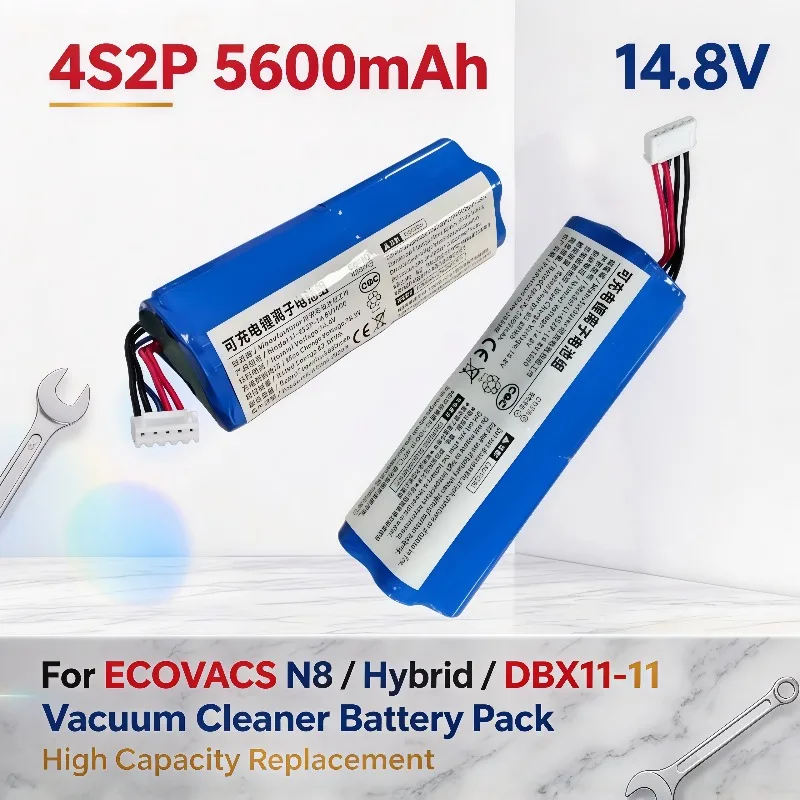 S10-Li-144 Battery Pack Fit ECOVACS N8 N8 Pro DX9G N7 920 950 Deebot Ozmo T8 T9 T10 X1 Yeedi 2