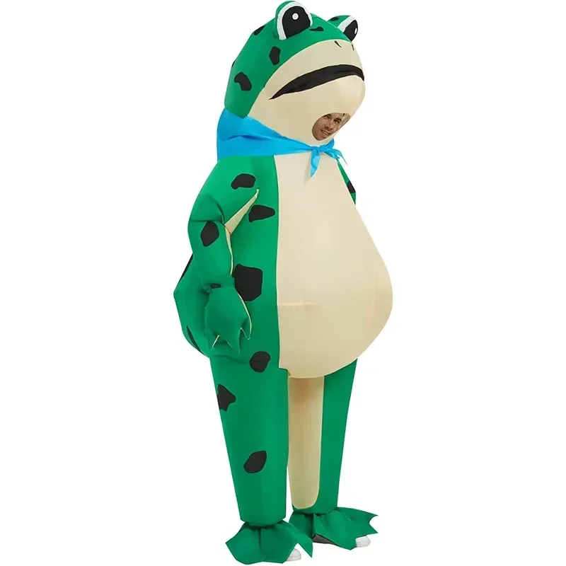 مجردة الكرتون نفخ الضفدع كروسدرسر زي عطلة أداء حفلة زي للجنسين نفخ الضفدع كروسدرسر مجموعة