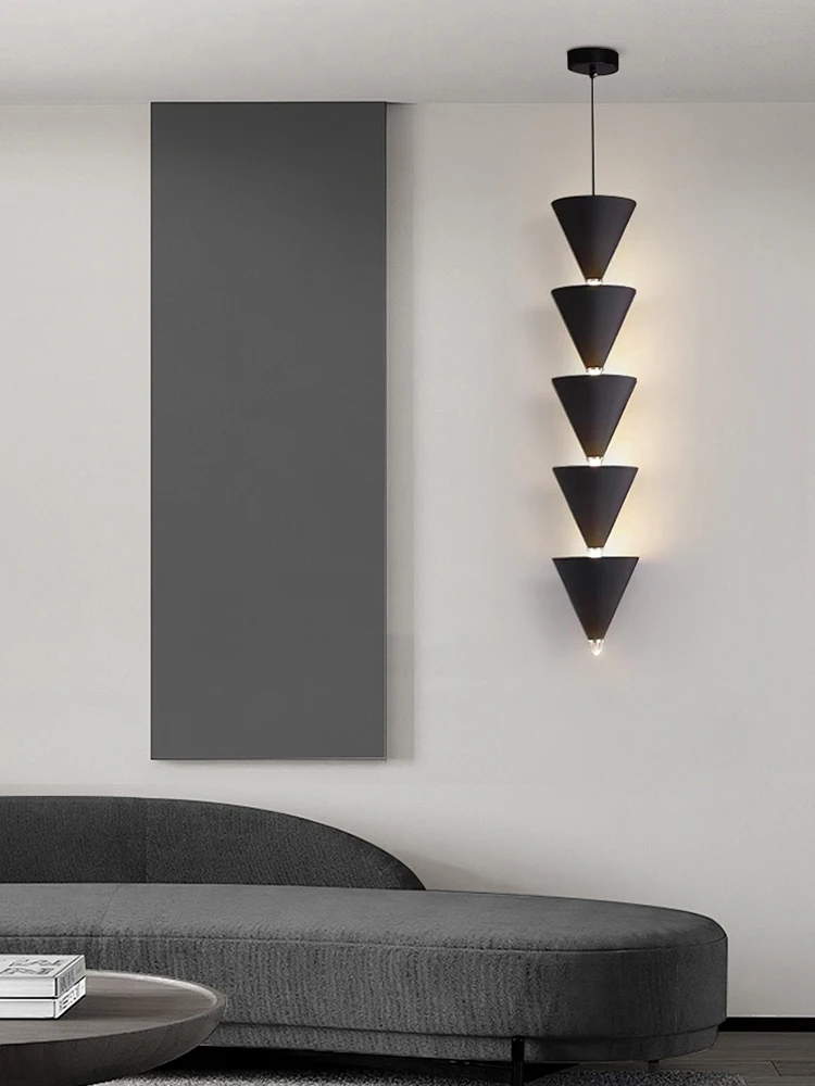 Plafonnier LED au Design Post-Moderne et Indépendant, Luminaire Décoratif de Plafond, à Intensité Réglable, Idéal pour un Salon