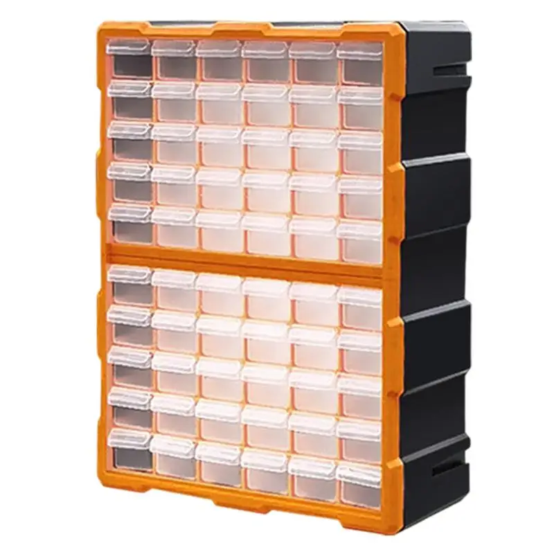 Teacher Toolbox Organizer 60 Grids Teacher Toolbox Easily Stackable Drawer Storage For Hardware Crafts For Garage Organization