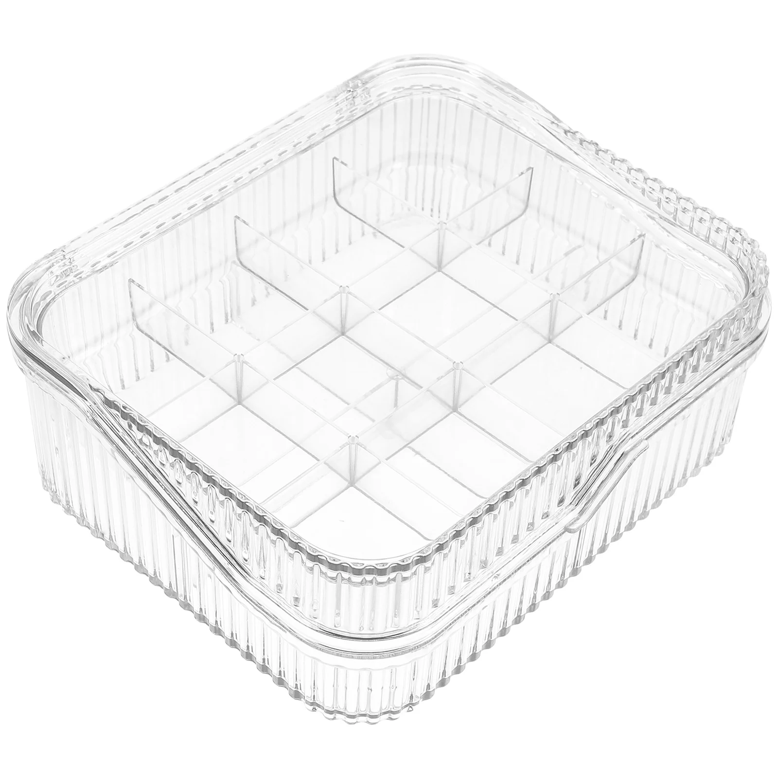 16 Compartment 2-Layer Jewelry Storage Box Compact Ring Earring Organizer Desktop Jewelry Case Holder Stackable Storage Box