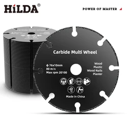 HILDA 3-inch Polishing Plate, Lithium Angle Grinder Accessory Cutting Plate 3-inch Double Mesh Cutting Plate, Dry Slicing