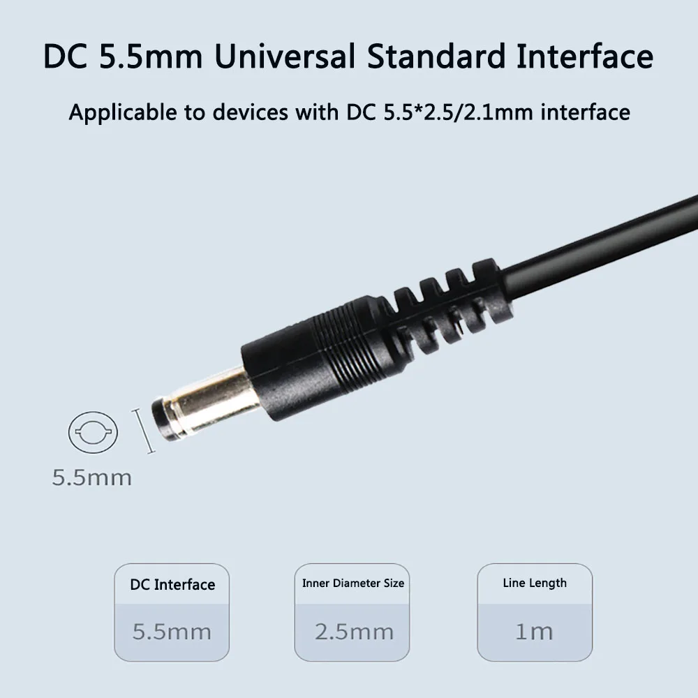 12V 350MA Stage Lighting Power Adapter 12V 0.35A DC Regulated Power Cord 5.5 * 2.1MM