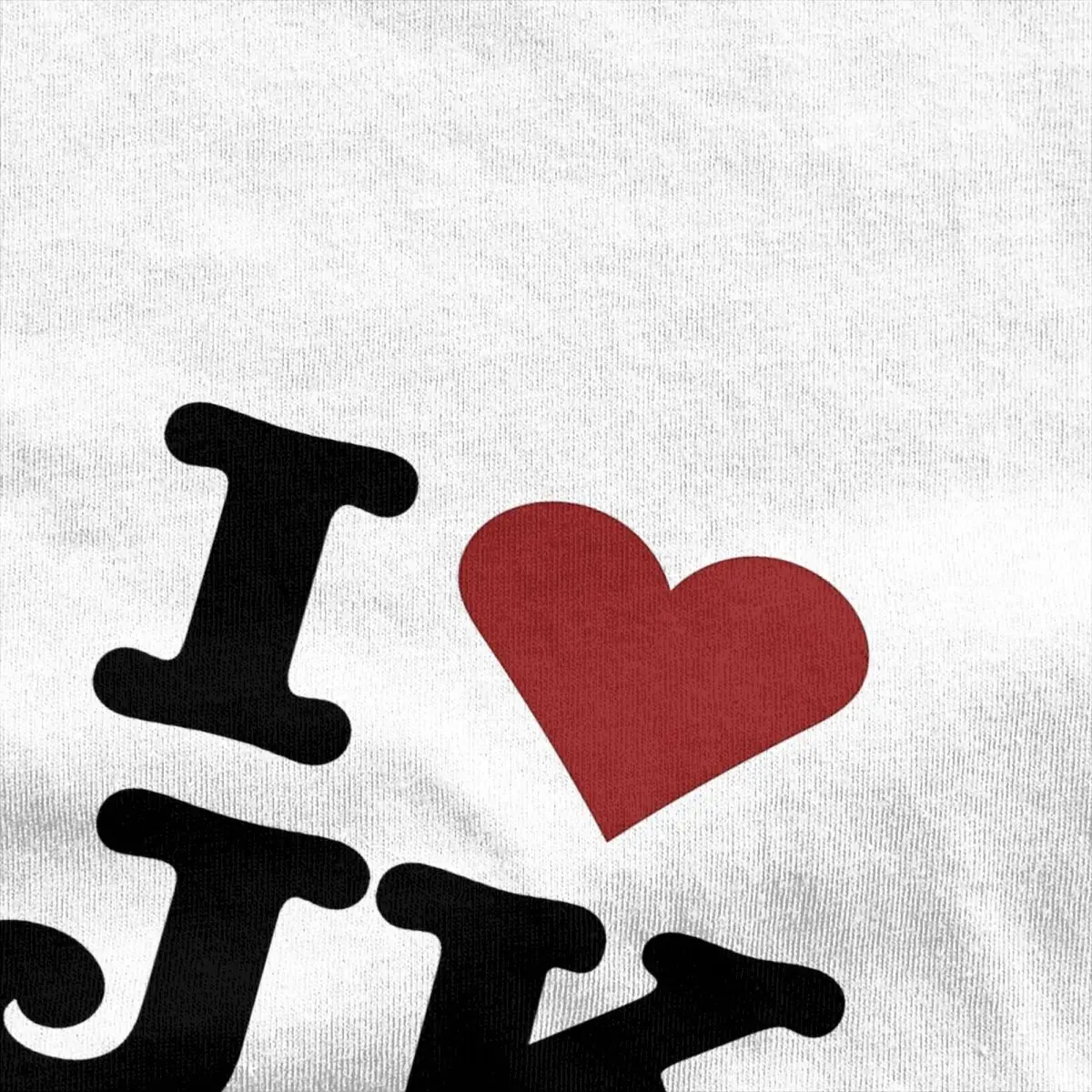 Streetwear T-Shirt I LOVE JUNGKOOKS JK Pure Cotton T-Shirts Novelty Tshirt for Men's Summer Y2K Casual Printed Short Sleeve Tees