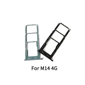 Bilashmart Samsung Galaxy M14 SIM Card Tray Slot Holder Adapter Socket Repair Parts