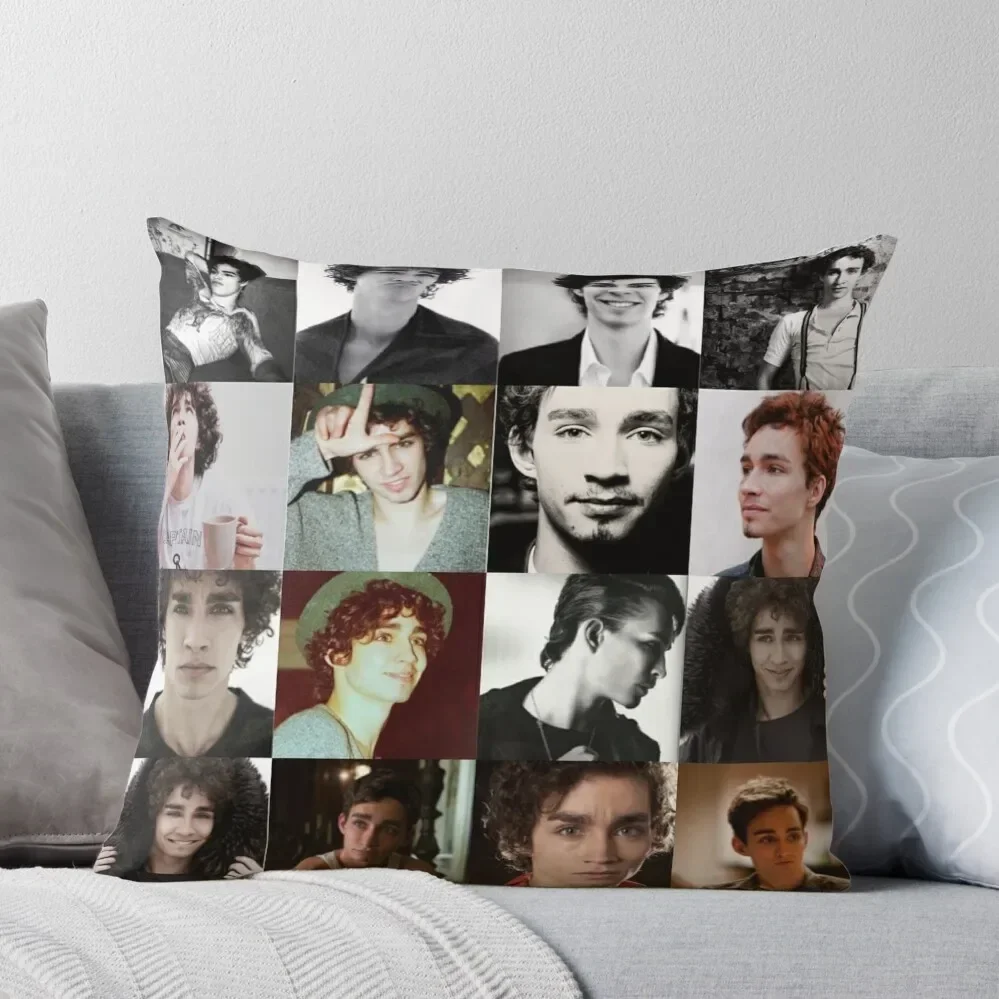 Robert Sheehan Throw Pillow Ornamental Pillow home decor items Luxury Pillow Case