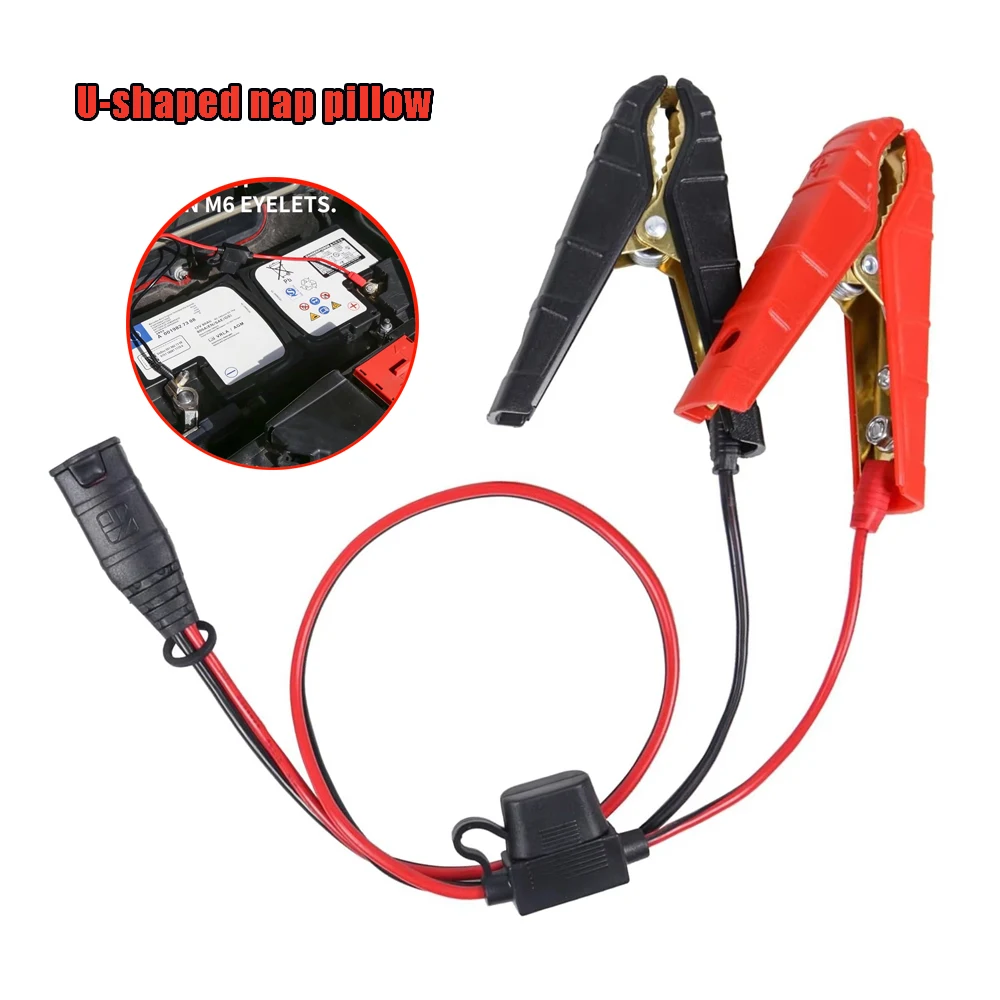 

53CM 16AWG Wires Harness with X Connect M6 Eyelet Terminals for Noco Battery Charger Battery Tender Leads Accessories