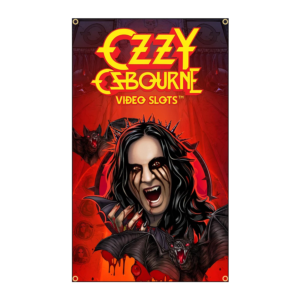 90x150cm 3X5FT Ozzy Osbourne Band Flags Polyester Printed Banner For Decoration