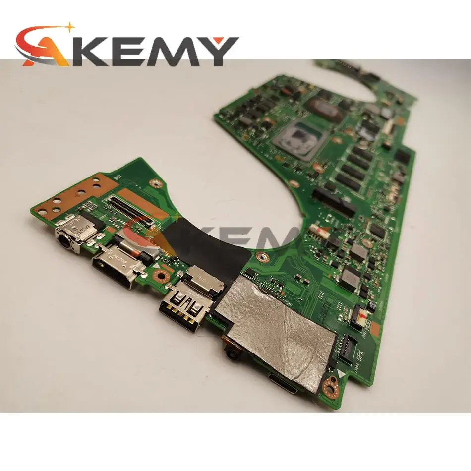 Voor ASUS HighPerformance Moederbord UX562FDX Laptop Moederbord UX562 UX562F CPU i3 i5 i7 8GB 12GB 16GB RAM GTX1050 100% Getest