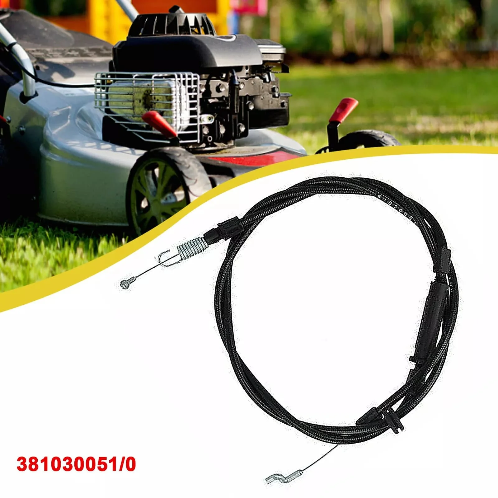 Clutch / Drive Cable Fits MOUNTFIELD SP53H S461RPD SP533 SP533ES 381030051/0 UK Garden Lawn Mower Clutch/Drive Cable