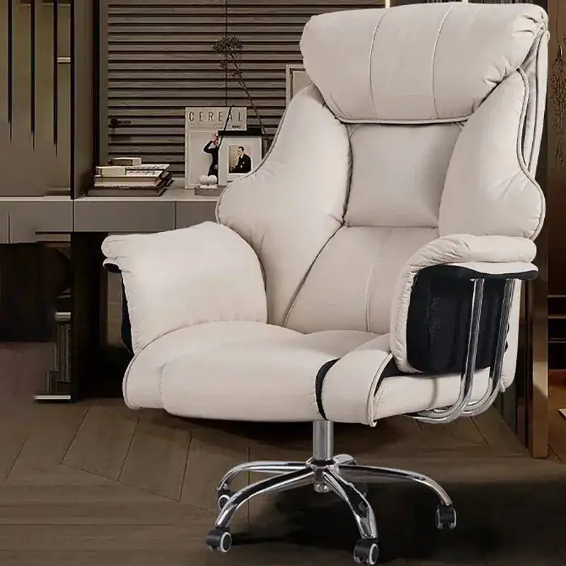 Fashion Modern Office Chairs Working Conference Library Cushion Armchairs Swivel Waiting Cadeira Escritorio School Furniture