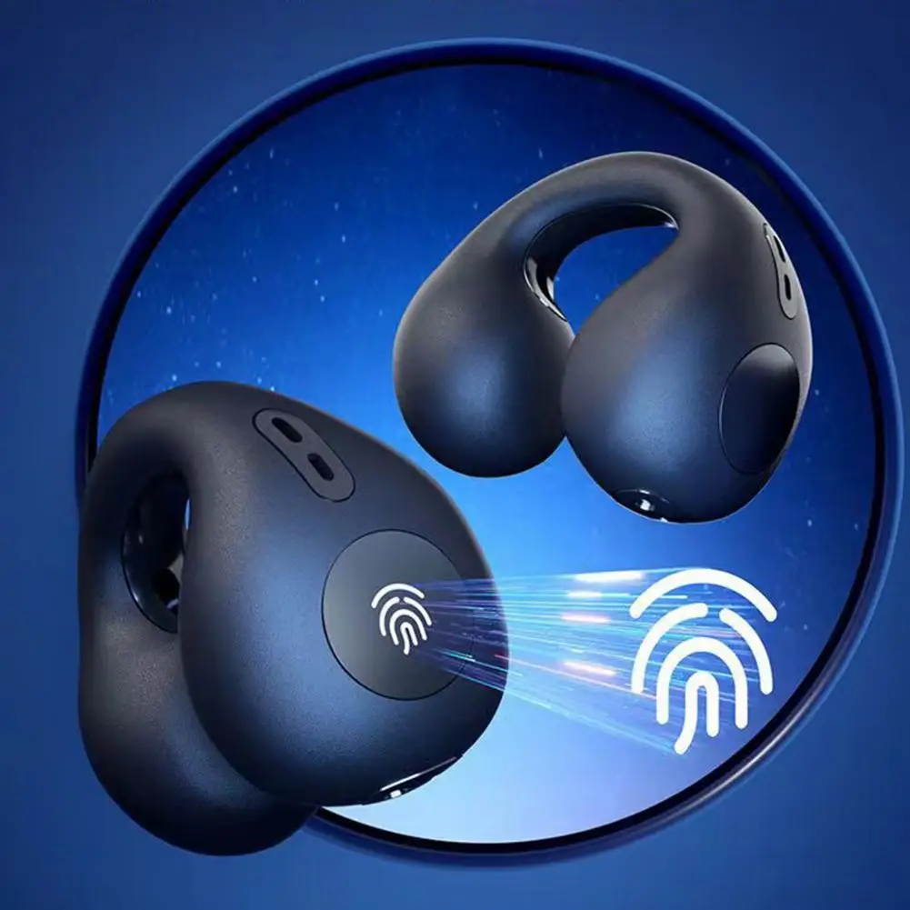 

Portable Ear Clip Design Stable Output Comfort Wearing Bluetooth-compatible 5.3 Wireless Headset Sports Supply