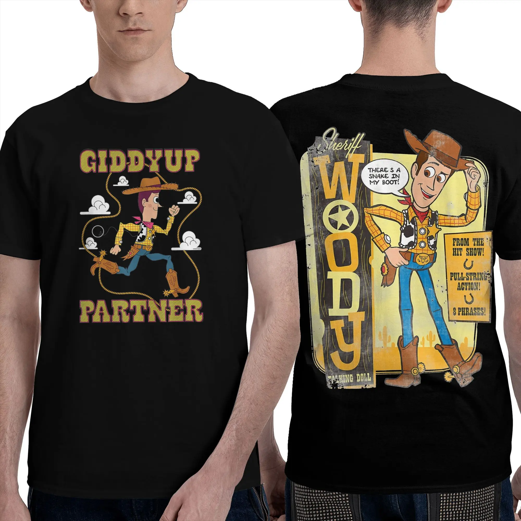 

Casual Woody Toy Story Cartoon Toy Kids T-Shirt Unisex Round Neck Short Sleeve Top Tee 100%Cotton Summer Top Tee