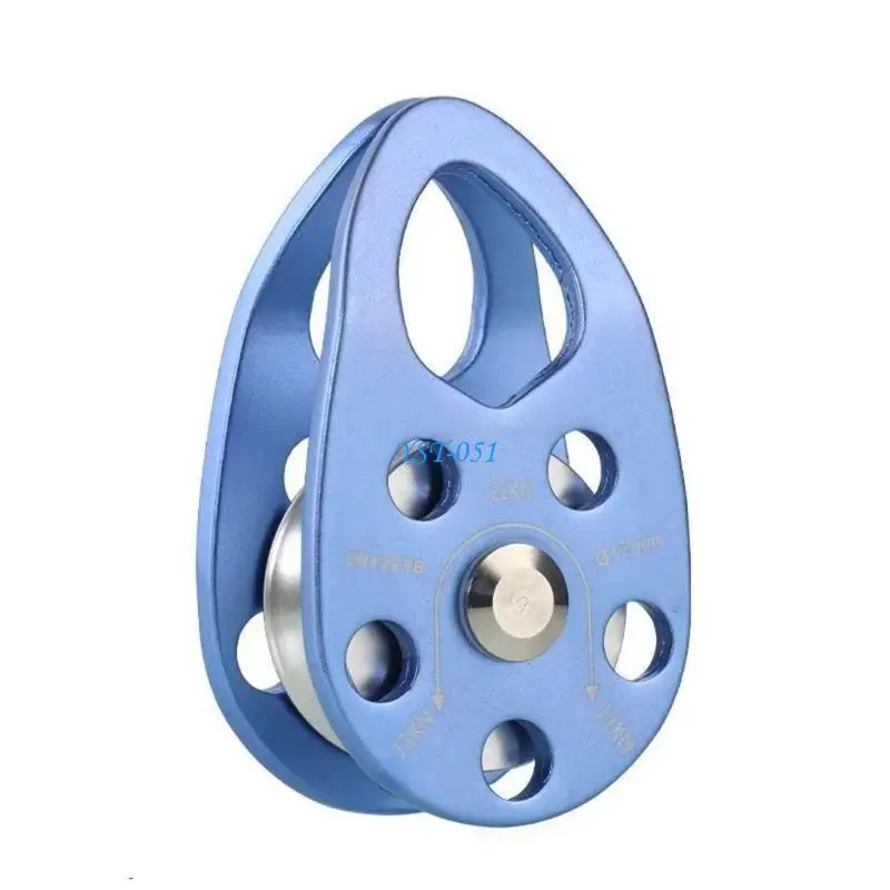E15A Heavy Duty Aluminum Alloy Pulley Wheel With Ball Bearing For Lifting And Moving