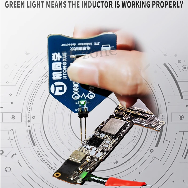 JTX CT-1 Motherboard Coil Tester Inductor Detector Tool for PC Repair Electromagnetic Induction Quick Fault Check