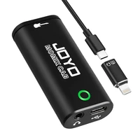 JOYO MOMIX CAB Mini mezclador de Audio tarjeta de sonido de guitarra interfaz USB salida de Audio estéreo para teléfonos inteligentes y PC grabaciones en vivo