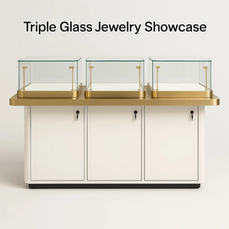 custom.Mall and approvals made easy fire-safe electrics CE inspection-ready  jewelry display  jewelry display cabinet