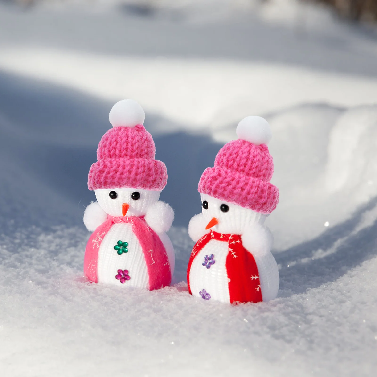 

Gatuida 10pcs Mini Santa Hats for Christmas Craft Kids Party Decor Wine Bottle Accessories Holiday Ornament