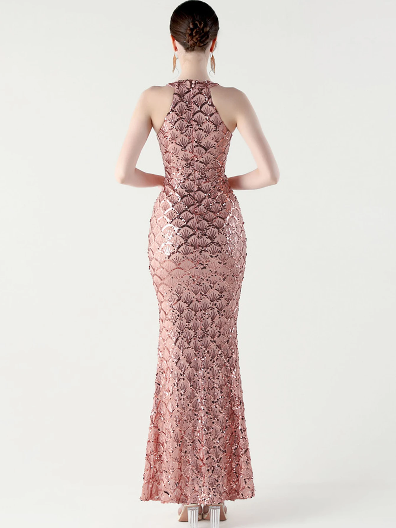 Seksowne eleganckie sukienki na imprezę 2025 damskie luksusowe sukienki na urodziny, studniówkę, wieczorowe, długie sukienki damskie czarne cekinowe maxi sukienki letnie vestidos