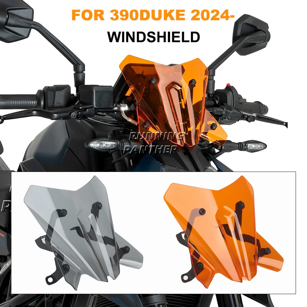 

Лобовое стекло для Duke 390 125 2024 2025 Duke 390 Duke 125 Frond, воздушные дефлекторы для мотоцикла