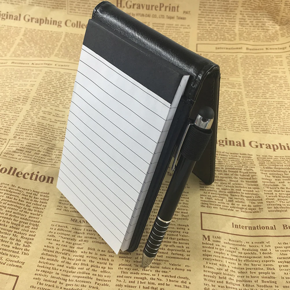 Portable Notepad Agenda Planning Appointment Small Writing Book Notebooks for Work Multipurpose Conference