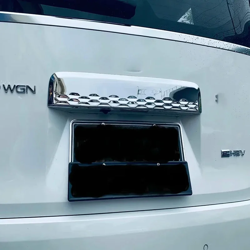 

Для Honda Stepwgn Spada 2022 2023, ABS хромированная задняя крышка багажника, накладка, наклейка, защитные чехлы, аксессуары для стайлинга автомобилей