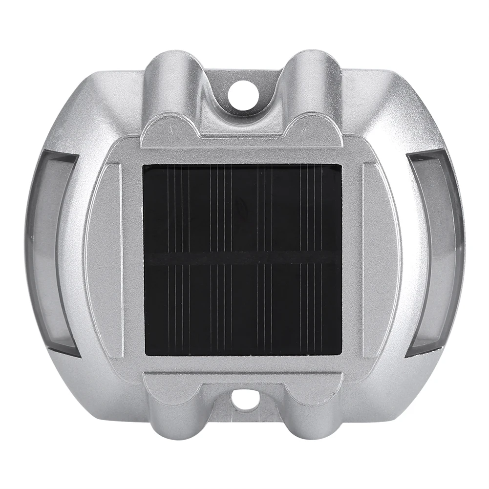 

Casting Aluminum Solar Power Waterproof 6 LED Lamp Outdoor Road Driveway Pathway Light Yellow