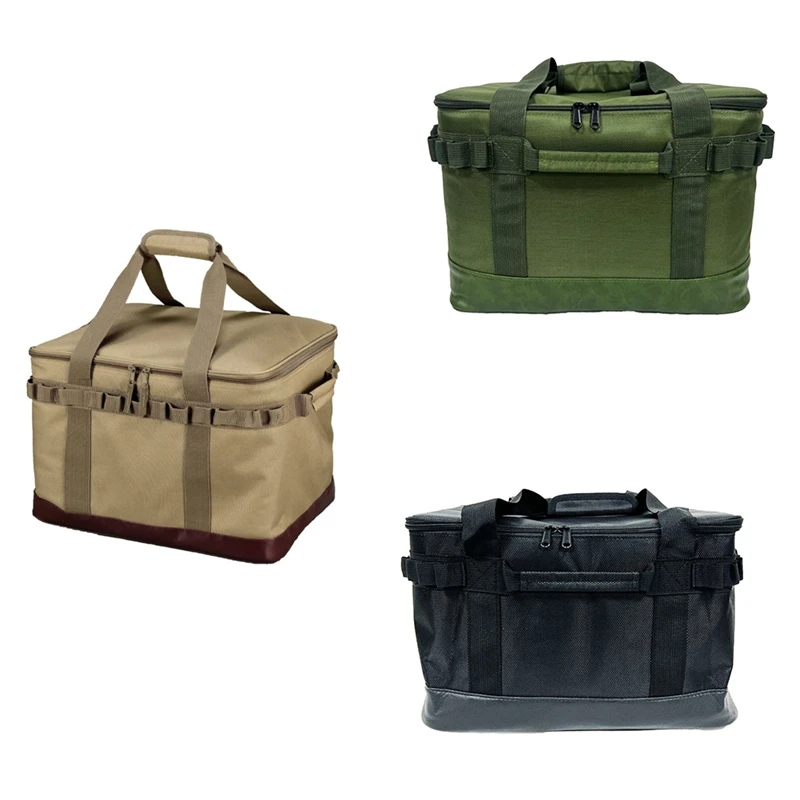 

Outdoor Camping Picnic Bag Hiking Picnic Storage Bag Food Bag Large Storage Light Tableware Picnic Bag Easy Install