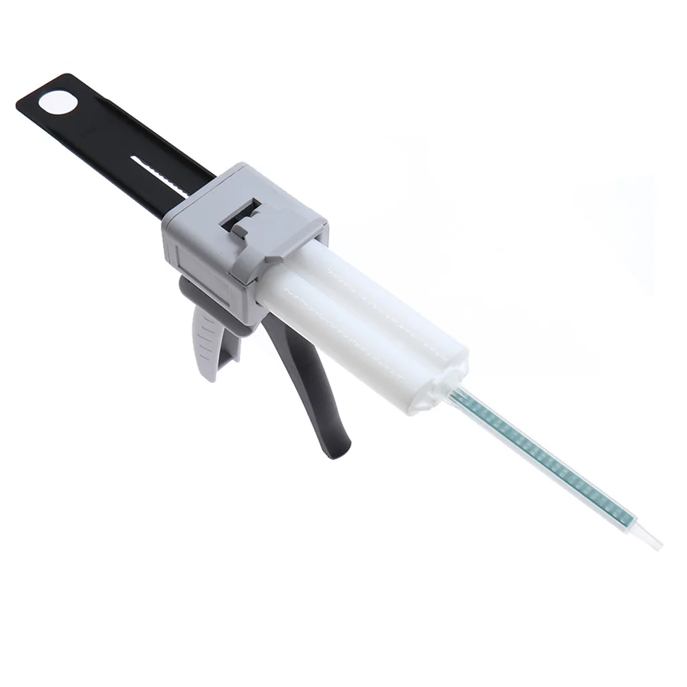 Epoxy Sealant Glue Gun Grupo Aplicador Adhensive Squeeze Mixed Manual Manual Dispensador Pistolas de Cola Componentes 1:1 2:1 50ml ab