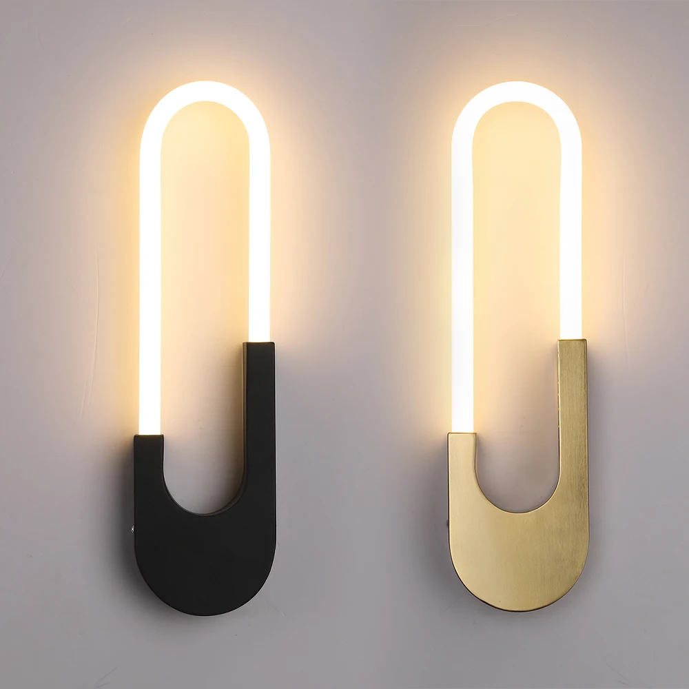 

Modern 12W LED Wall Lights Tube Bedside Reading Light Novelty LED Wall Lamp for Bedroom Indoor Sconce Lighting