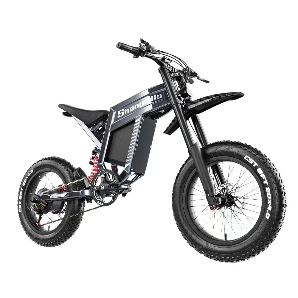 For / UK&US WarehousesDurable Assisted Shengmilo S900 EBike With Aluminium Alloy Frame &48V Lithium Battery For Off Road Running