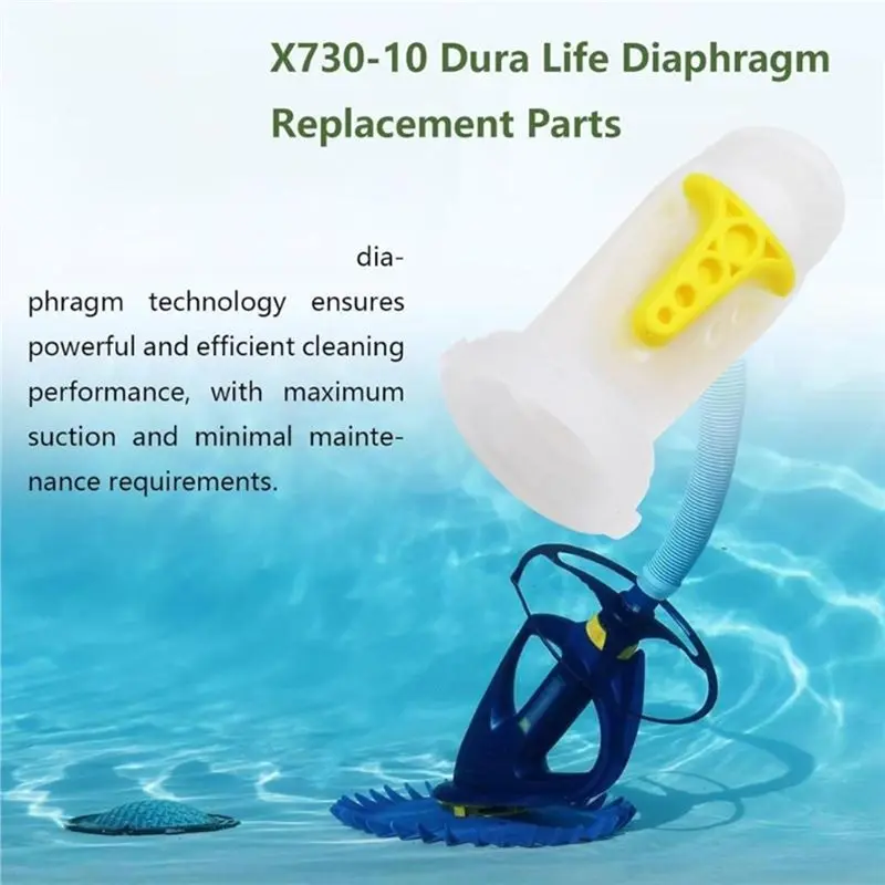 A39M X73010 K43D For Pool Cleaner Replacement Parts- Silicone Diaphragm(2Pcs) For Professional Use