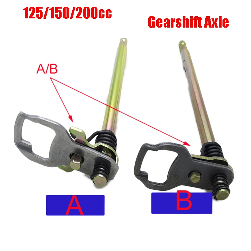 ジアリン、サンディロ、ホンダ、リファン、ハオジン用オートバイギアシフトスピンドルアクスル（cg125、lf125、hj125、cb125用）4-5速ギアシフトシャフト