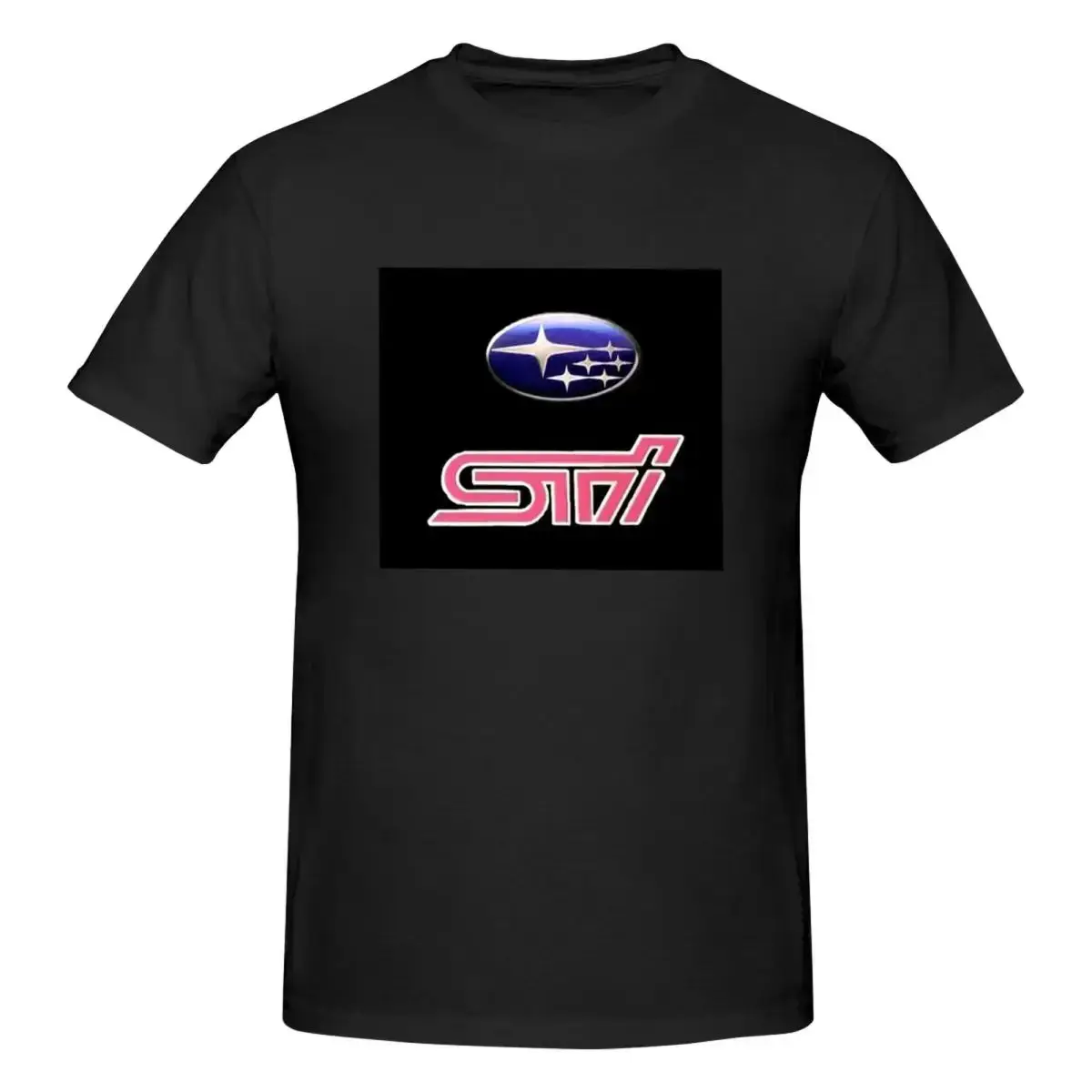 Cotton Subaru STI Car T-shirt Men\'s Fashion Oversized Comfortable T-shirt Men\'s Crew Neck Summer T-shirt Fashion Street Wear