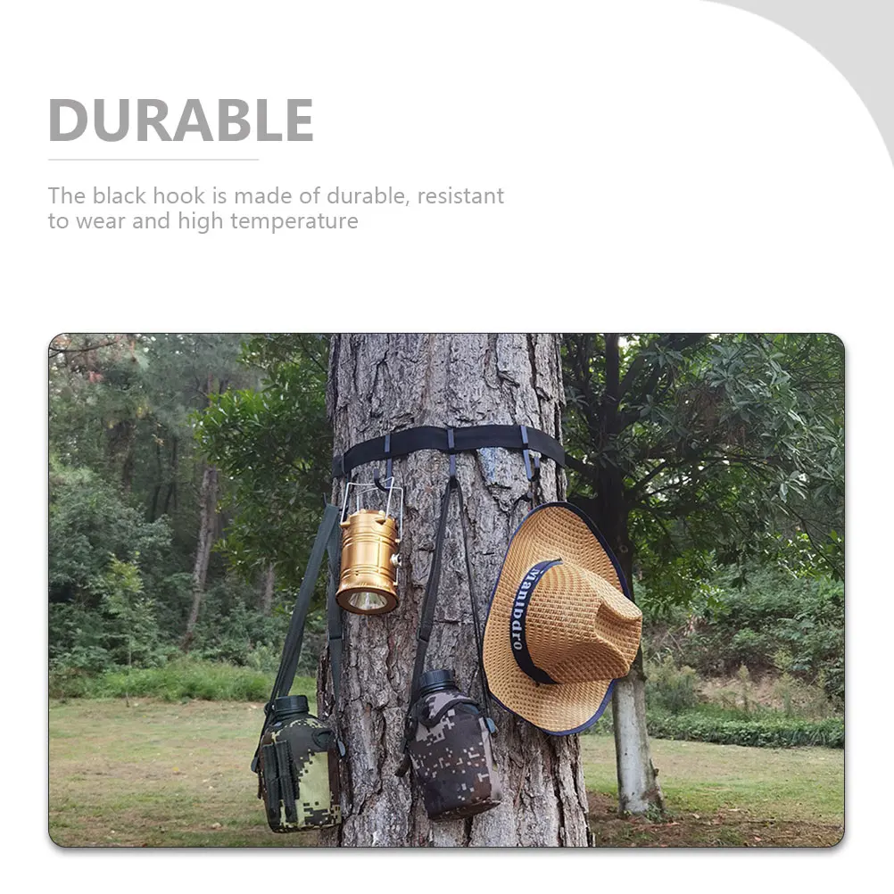 

5Pcs Sturdy Tree Stand Hooks Metal Equipment Hangers for Hunting Backpacks Bows Tree Stand Hooks Hunting Equipment on Trees