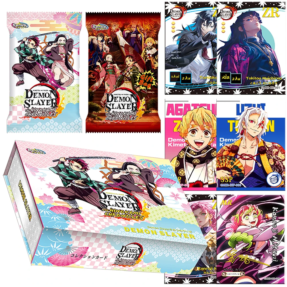

Коллекционная карта «Убийца демонов», любимая классическая коллекция фанатов аниме, главный герой, группа, изысканная забавная карта-головоломка, рождественские креативные подарки