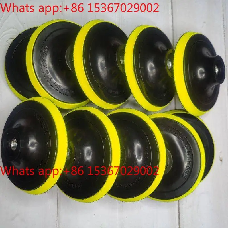 Sticky disc 4 inch 5 inch angle grinder Sticky  Woodworking sanding disc Polishing disc Flocking sandpaper sheet