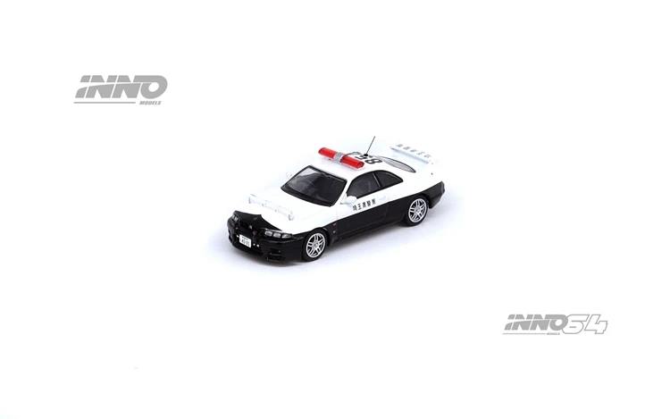 INNO64 MODELS 1:64 nissan SKYLINE GTR R33 police car model