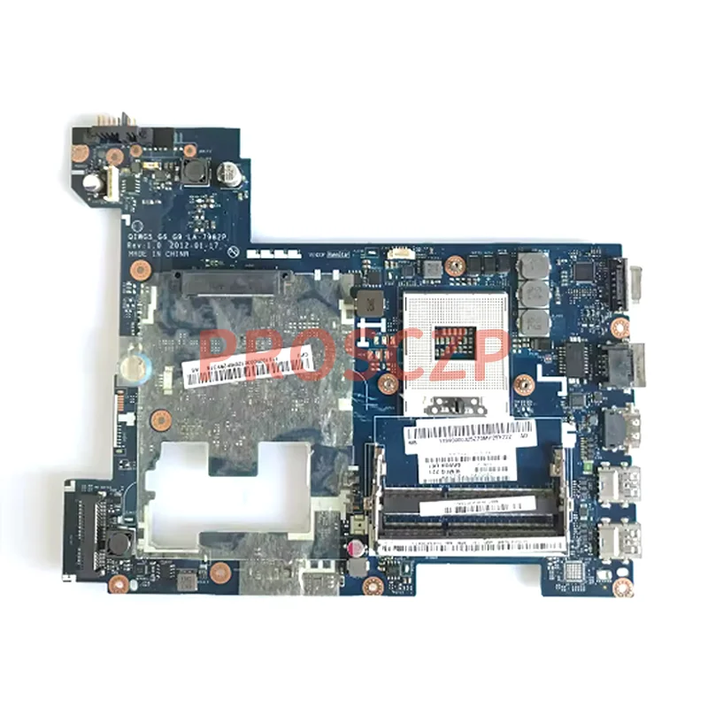 لينوفو P580 G580 N580 اللوحة الرئيسية QIWG5 G6 G9 LA-7982P اللوحة الأم للكمبيوتر المحمول HM76 GMA HD DDR3 وحدة المعالجة المركزية المجانية 15.6 بوصة