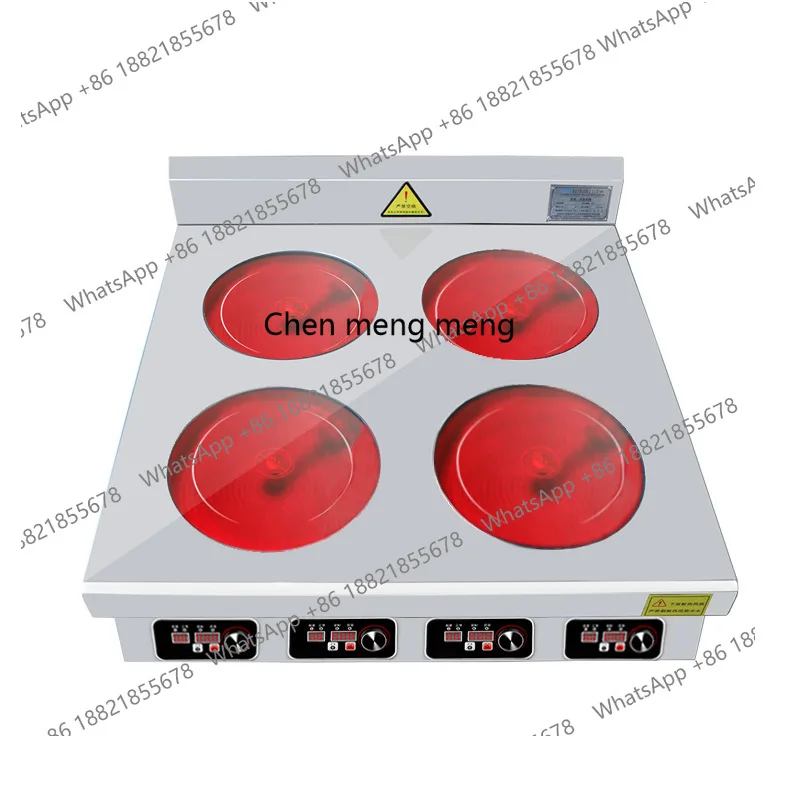 

Desktop commercial electric ceramic stove, cooking pot electric stove, multi-head energy-saving combination stove