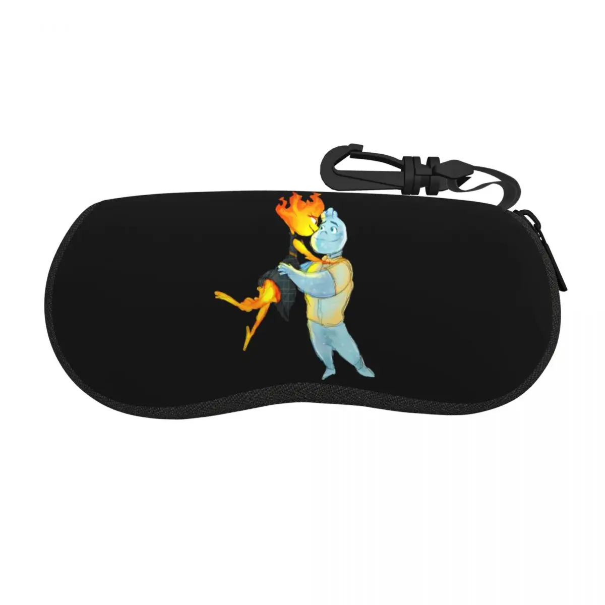 Custom Elemental Cartoon Shell Eyeglasses Protector Cases Cool Sunglass Case Ember Cinder Lumen Glasses Pouch