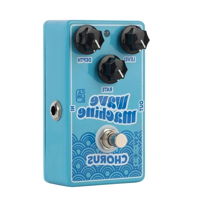 T22C Aluminum Alloy Casing Guitar Accessories Wave Machine Chorus Guitar Effect Pedal True Bypass