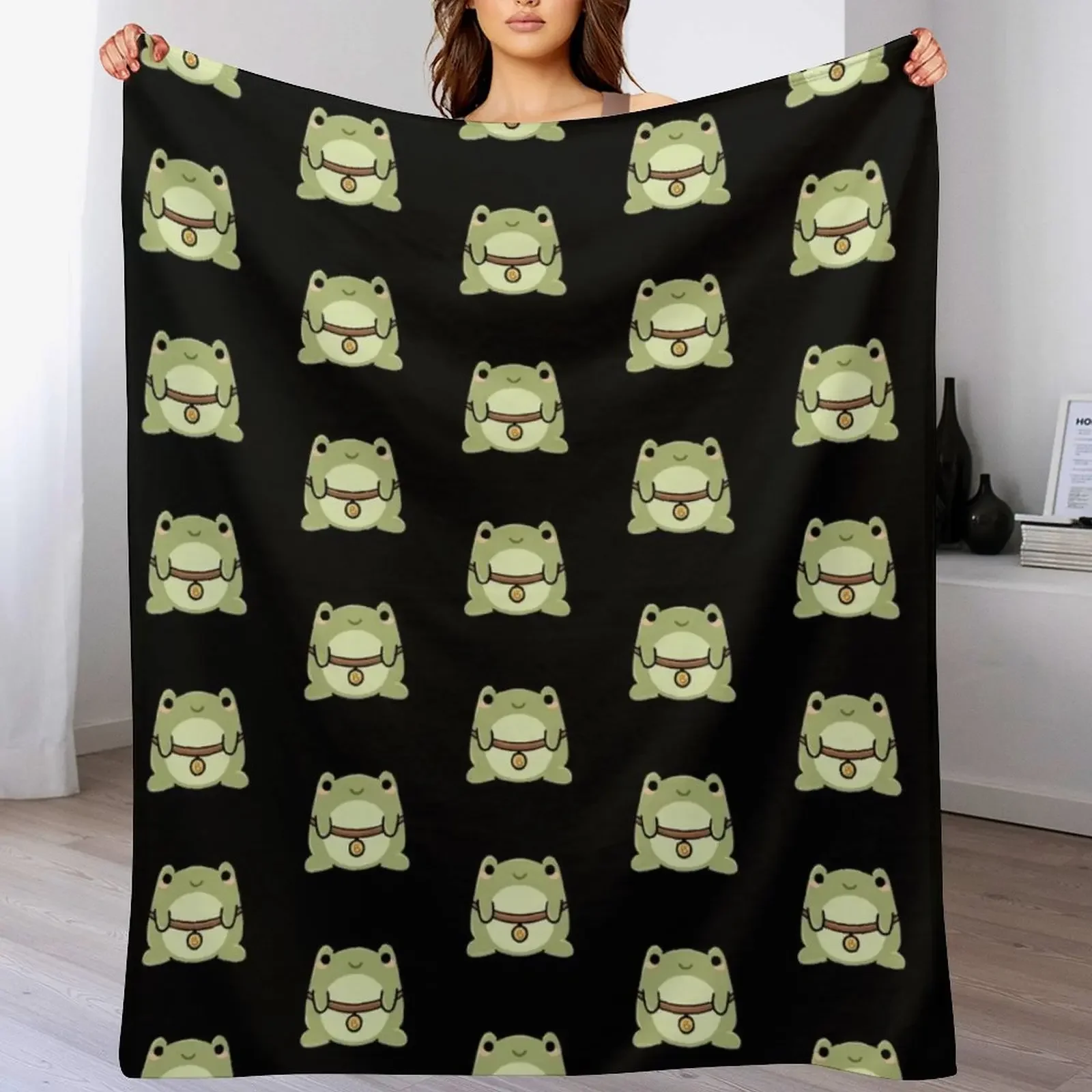 

Boggy The Frog Throw Blanket Decorative Beds for sofa Thermals For Travel Furry Blankets