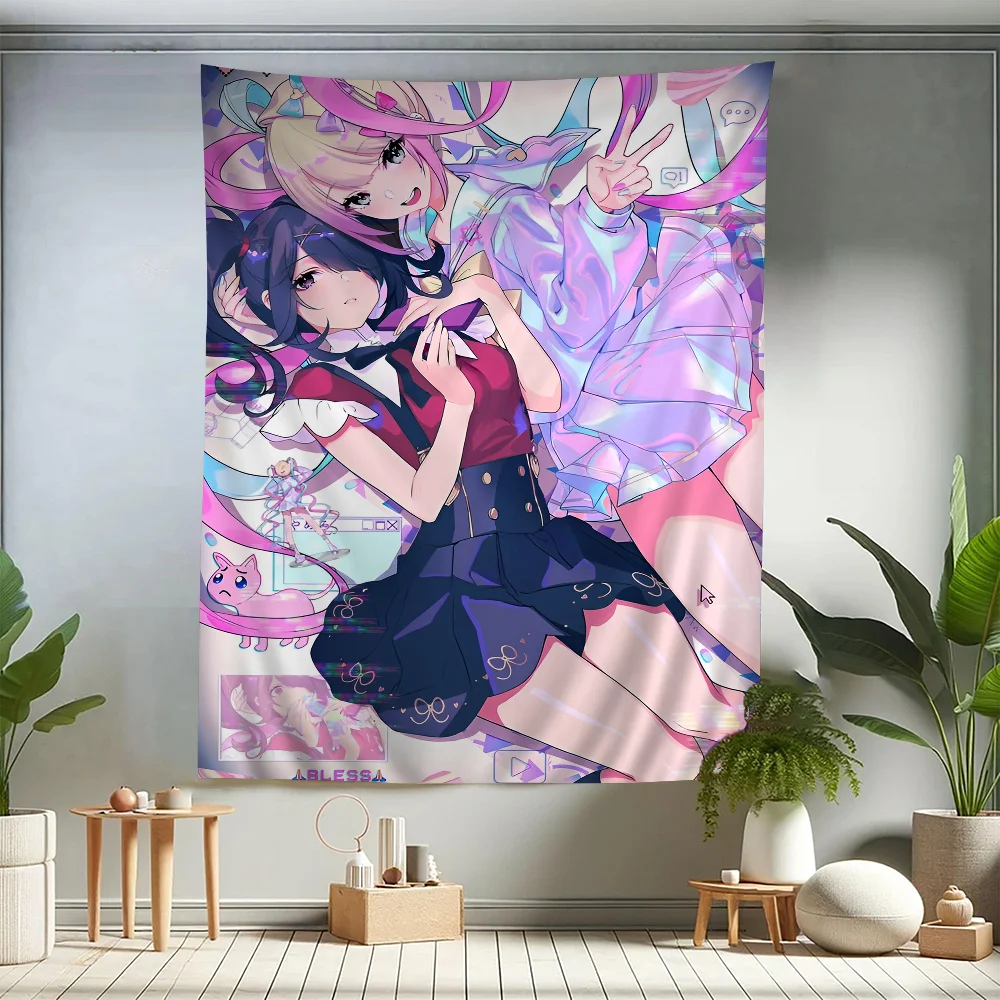 Needy Girl Streamer Overload Anime Tapestry For Living Room Home Dorm Decor Home Decor