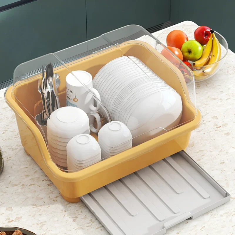 Household Kitchen Cutlery Storage Boxes Tableware Storage Box Home Locker Cutlery Shelf Cabinet Bar Nordic Cajonera