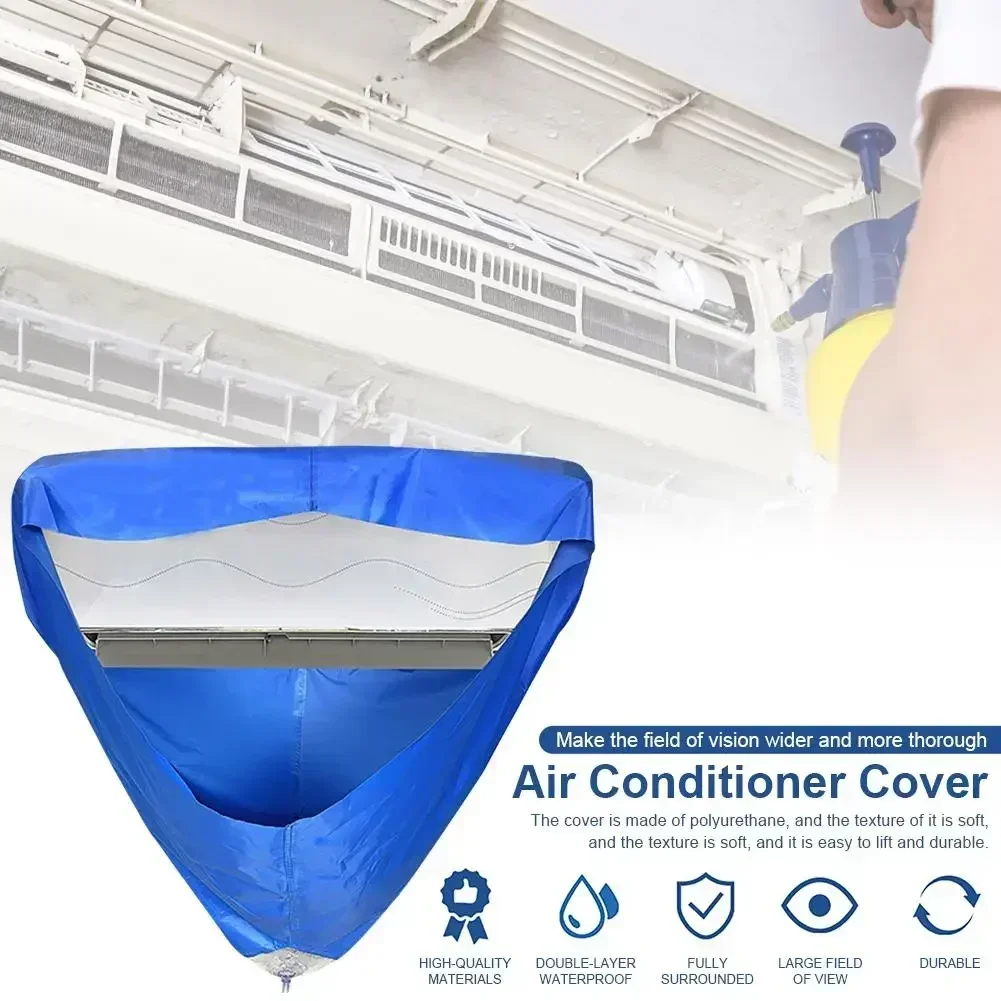 2.4m/3.2m Wall Mounted Air Conditioning Cleaning Bag Split Conditioner Washing Cover for Ac Cleaner Tube Kit 1-3P Set 36000btu